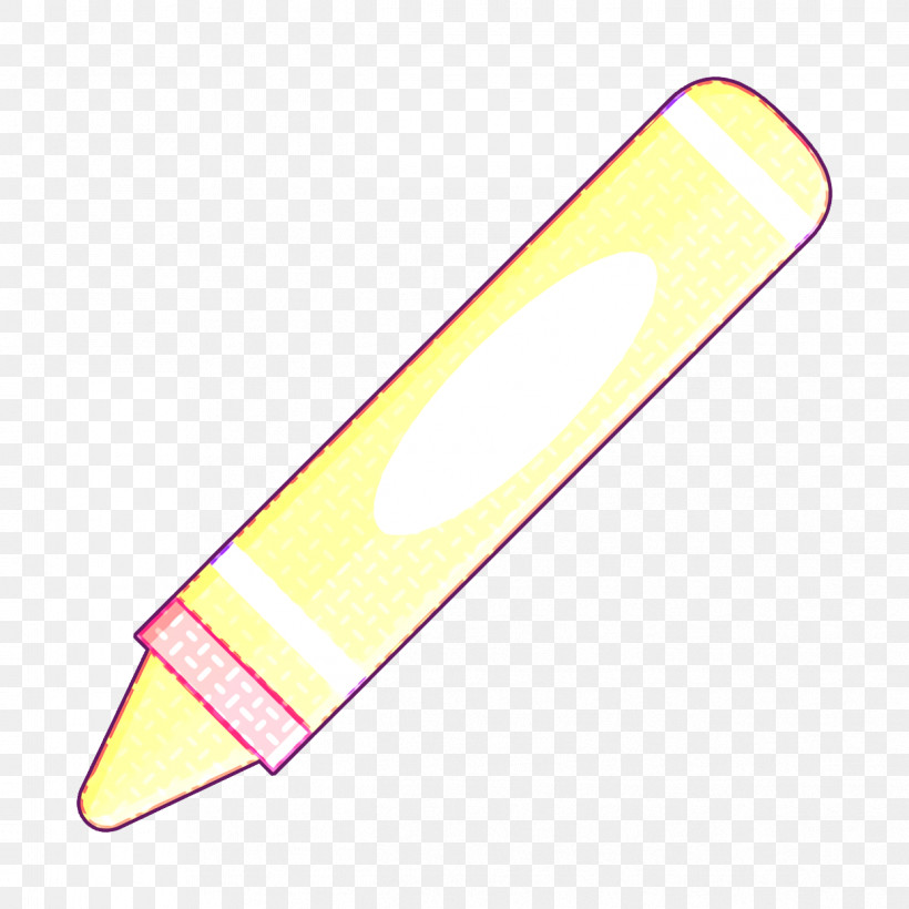 Crayon Icon School Elements Icon, PNG, 1244x1244px, Crayon Icon, Angle, Geometry, Light, Lighting Download Free