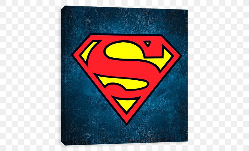 Superman Logo Batman DC Comics, PNG, 500x500px, Superman, Area, Batman, Comics, Dc Comics Download Free