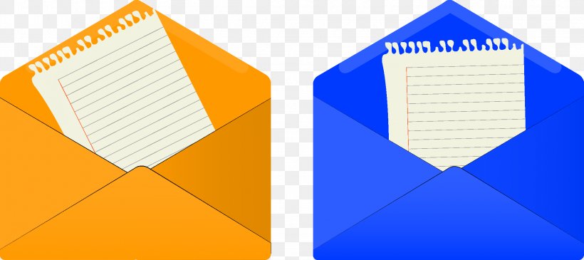 Envelope Email Icon, PNG, 2244x1001px, Envelope, Area, Blue, Brand, Cdr Download Free