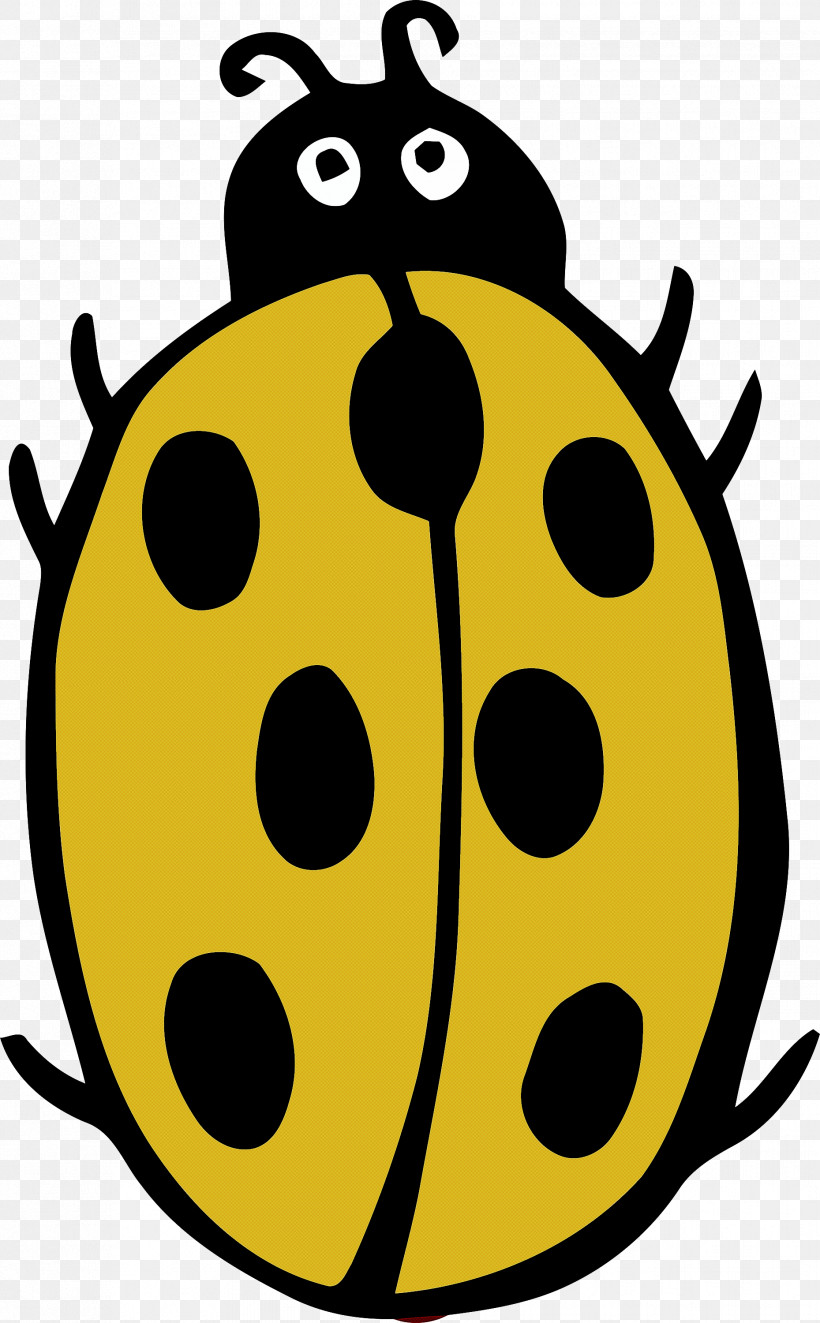 Ladybug, PNG, 1859x3000px, Ladybug, Biology, Insect, Science, Yellow Download Free