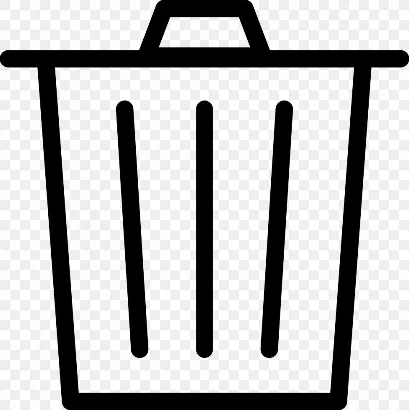 Recycling Bin Rubbish Bins & Waste Paper Baskets Clip Art, PNG, 980x982px, Recycling Bin, Area, Bin Bag, Black, Black And White Download Free