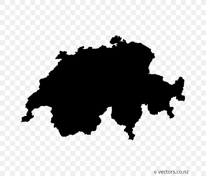 Switzerland Vector Map Blank Map, PNG, 700x700px, Switzerland, Black, Black And White, Blank Map, Flag Of Switzerland Download Free