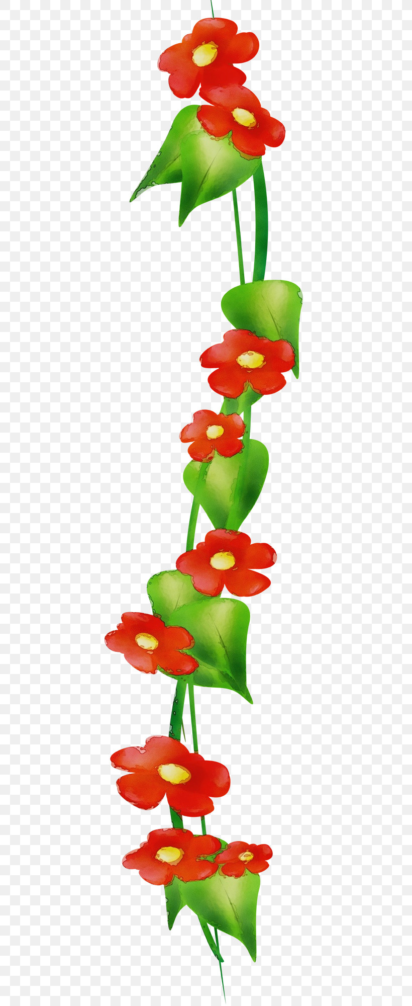 Artificial Flower, PNG, 456x2000px, Flower Border, Artificial Flower, Flower, Paint, Petal Download Free