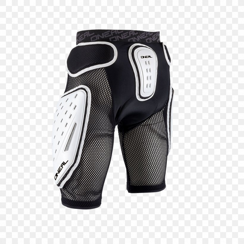 White Protektor Downhill Mountain Biking Enduro Shorts, PNG, 1000x1000px, White, Arm, Black, Downhill Mountain Biking, Elbow Pad Download Free