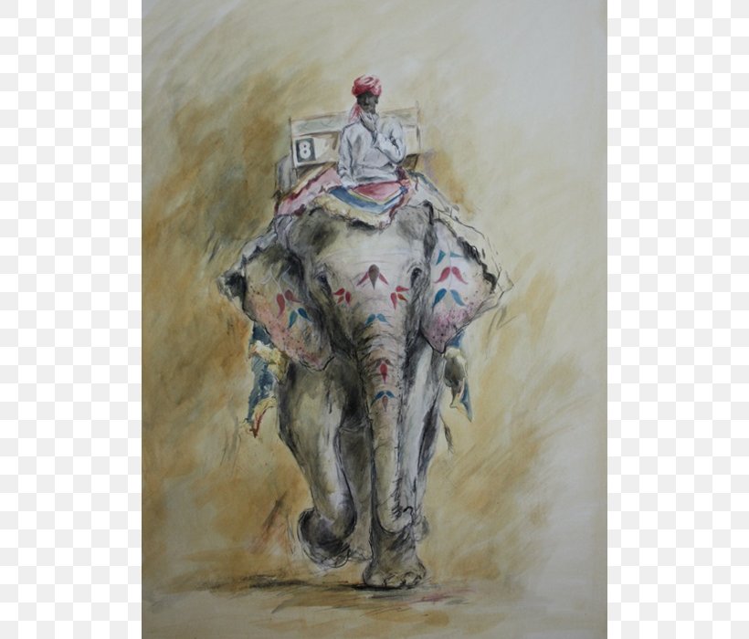 Amer Fort Watercolor Painting Jaipur Indian Elephant, PNG, 700x700px, Amer Fort, Amer, Art, Artwork, Costume Design Download Free