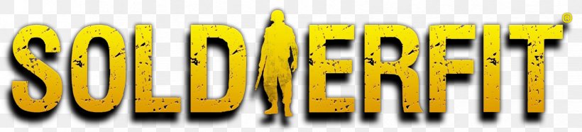 Logo SOLDIERFIT LLC Font Brand Product, PNG, 1654x377px, Logo, Brand, Text, Yellow Download Free