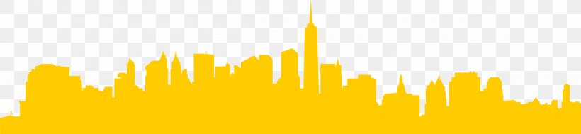 Manhattan Skyline Silhouette Skyscraper, PNG, 2400x556px, Manhattan, City, Cityscape, Drawing, Human Settlement Download Free