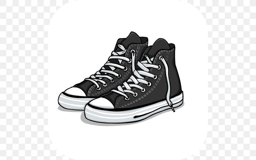 Sneakers High-heeled Shoe Converse, PNG, 512x512px, Sneakers, Air Jordan, Athletic Shoe, Basketball Shoe, Black Download Free