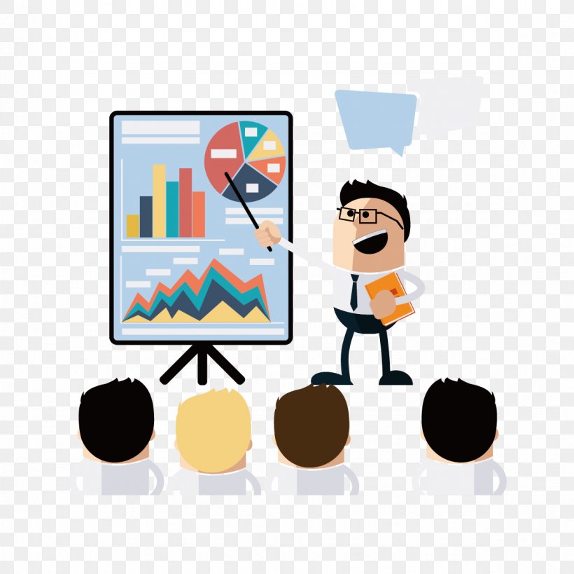 Businessperson Presentation Flat Design, PNG, 1181x1181px, Businessperson, Board Of Directors, Business, Cartoon, Chart Download Free