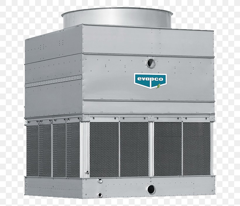 Evaporative Cooler Cooling Tower Evapco, Inc. Chiller Architectural Engineering, PNG, 705x705px, Evaporative Cooler, Air Conditioning, Architectural Engineering, Building, Chiller Download Free