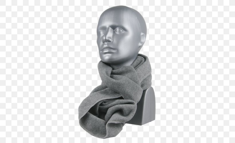 Neck Scarf Bust, PNG, 500x500px, Neck, Bust, Scarf, Sculpture Download Free