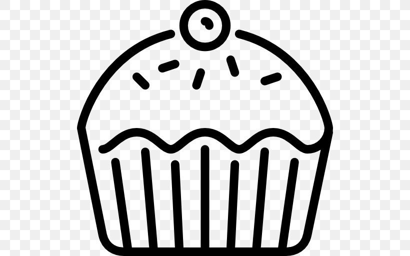 Bakery Cupcake Muffin Clip Art, PNG, 512x512px, Bakery, Black And White, Computer Software, Cupcake, Dessert Download Free