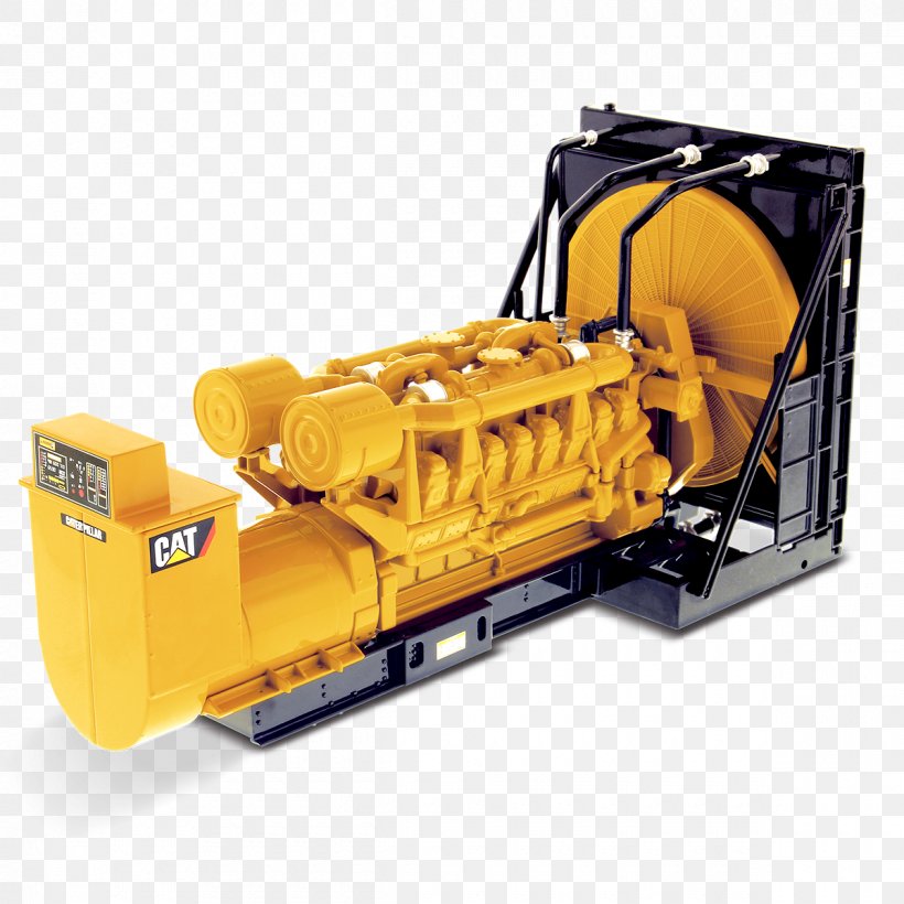 Caterpillar Inc. Die-cast Toy Engine-generator Diesel Generator, PNG, 1200x1200px, Caterpillar Inc, Alternator, Bulldozer, Cylinder, Diecast Toy Download Free