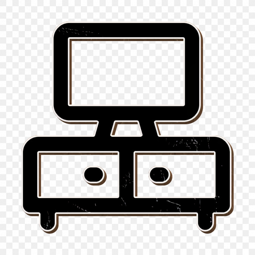 Tv Table Icon Tv Set Icon Furniture Icon, PNG, 932x932px, Tv Table Icon, Computer Hardware, Furniture, Furniture Icon, Line Download Free