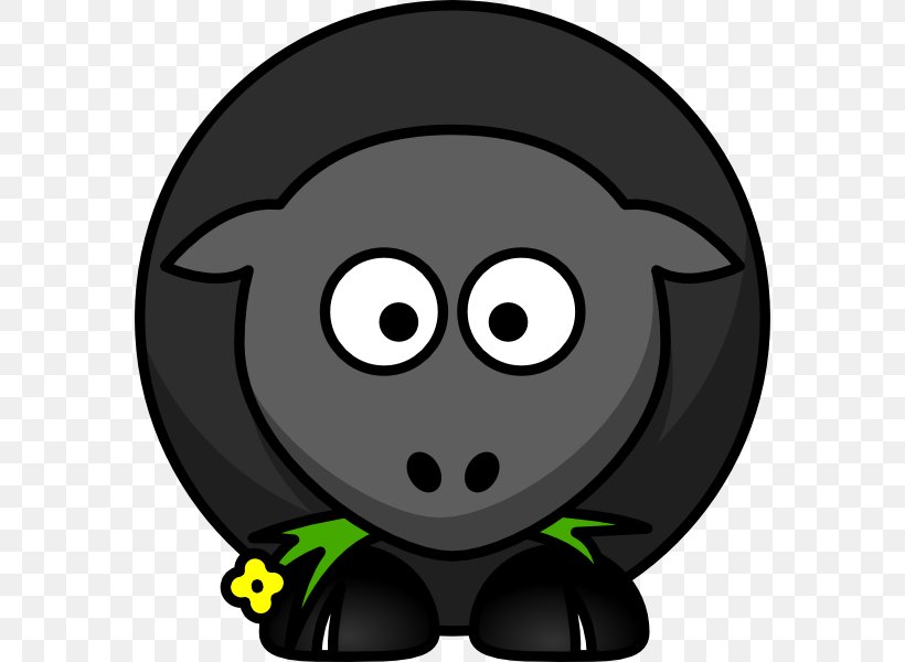 Leicester Longwool Cartoon Clip Art, PNG, 576x600px, Leicester Longwool, Black, Black Sheep, Cartoon, Fictional Character Download Free