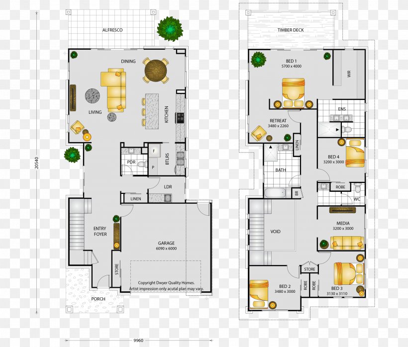Floor Plan Show House Bedroom Dwyer Quality Homes, PNG, 2812x2395px, Floor Plan, Area, Bathroom, Bedroom, Brand Download Free