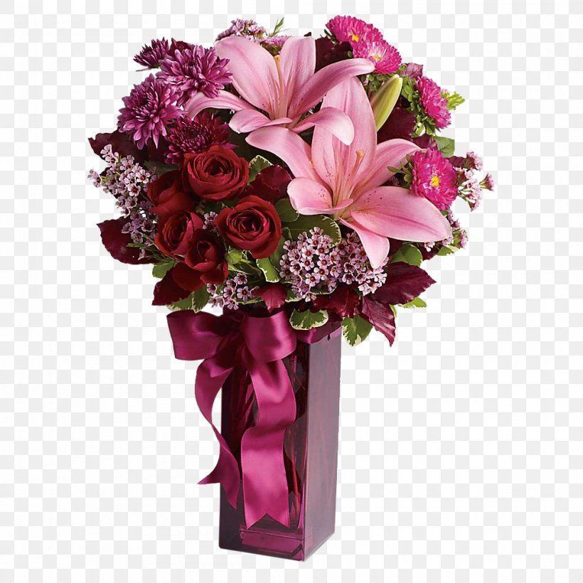 Flower Bouquet Teleflora Floristry Falling In Love, PNG, 1000x1000px, Flower Bouquet, Anniversary, Artificial Flower, Birthday, Centrepiece Download Free