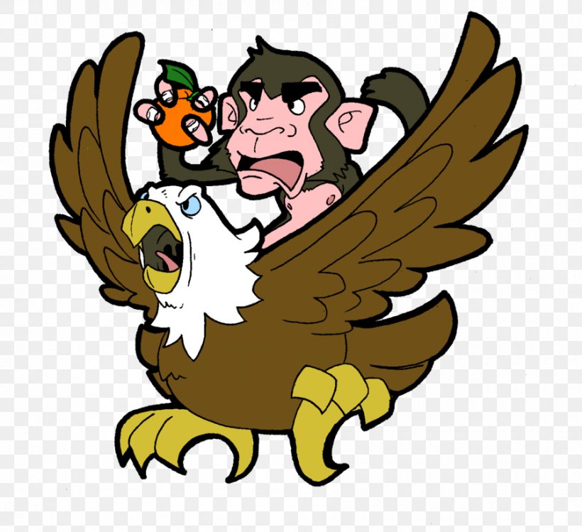 Bald Eagle Beak Monkey Clip Art, PNG, 900x823px, Bald Eagle, Art, Beak, Bird, Cartoon Download Free