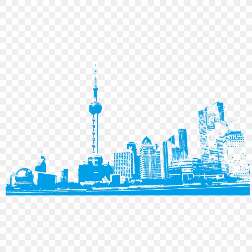 Oriental Pearl Tower The Bund, PNG, 1000x1000px, Oriental Pearl Tower, Architecture, Blue, Brand, Building Download Free