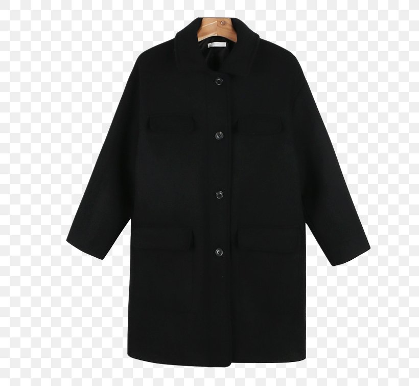 Overcoat T-shirt Jacket Clothing, PNG, 643x755px, Overcoat, Black, Blouse, Button, Cardigan Download Free