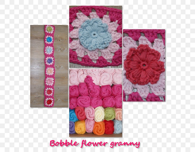 Place Mats Rectangle Crochet Pink M Wool, PNG, 640x640px, Place Mats, Crochet, Flower, Magenta, Petal Download Free