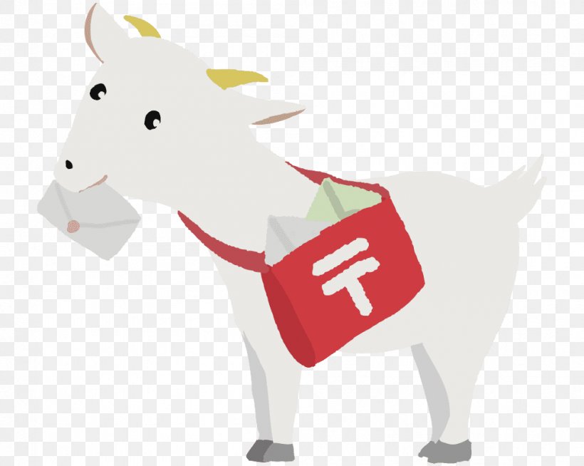 Cattle Goat Mail Japan Post, PNG, 1002x800px, Cattle, Cattle Like Mammal, Cow Goat Family, Fictional Character, Goat Download Free