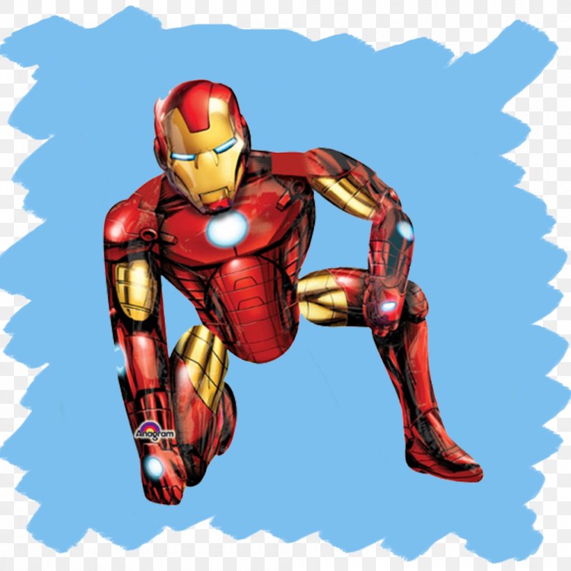 Iron Man Mylar Balloon Party Gas Balloon, PNG, 1000x1000px, Iron Man, Airwalker, Avengers, Avengers Age Of Ultron, Balloon Download Free