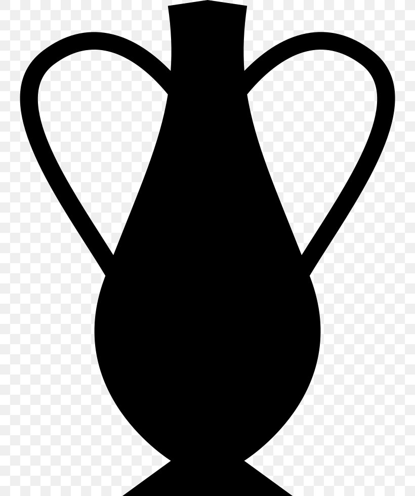 Vase Silhouette, PNG, 742x980px, Vase, Artwork, Award, Black And White, Drinkware Download Free