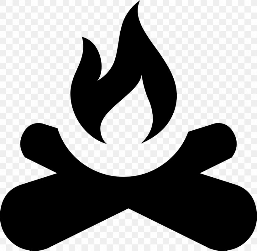 Bonfire Icon Icon Material, PNG, 980x958px, Size, Black And White, Campfire, Cdr, Digital Image Download Free