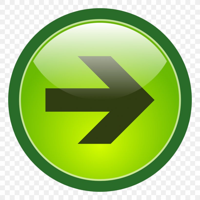 Green Arrow Button Clip Art, PNG, 1024x1024px, Green Arrow, Brand, Button, Grass, Green Download Free