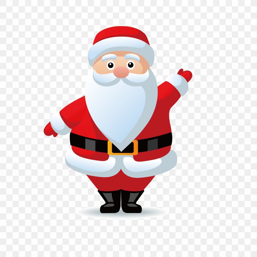 Santa Claus Christmas Clip Art, PNG, 2362x2362px, Santa Claus, Cartoon, Christmas, Christmas Ornament, Christmas Tree Download Free