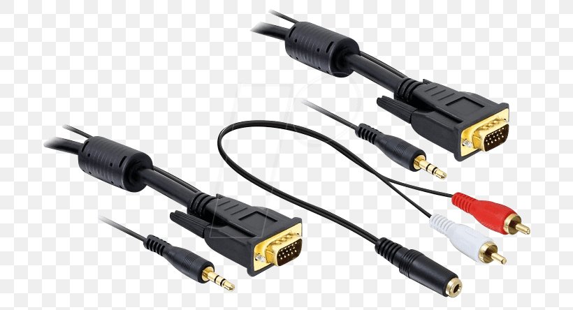 Adapter HDMI Coaxial Cable Electrical Connector VGA Connector, PNG, 700x444px, Adapter, Ac Adapter, Cable, Coaxial Cable, Data Transfer Cable Download Free