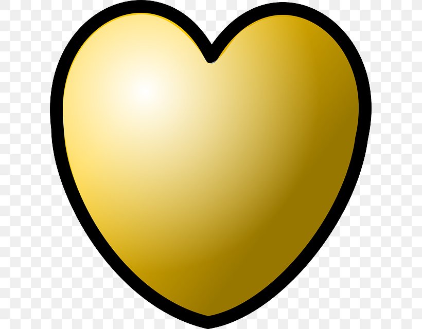 Heart Gold Clip Art, PNG, 625x640px, Heart, Art, Drawing, Gold, Love Download Free