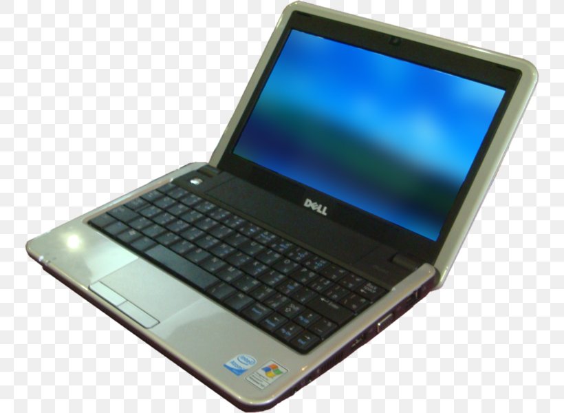 Netbook Dell Computer Hardware Ubuntu Laptop, PNG, 748x600px, Netbook, Computer, Computer Accessory, Computer Hardware, Computer Software Download Free