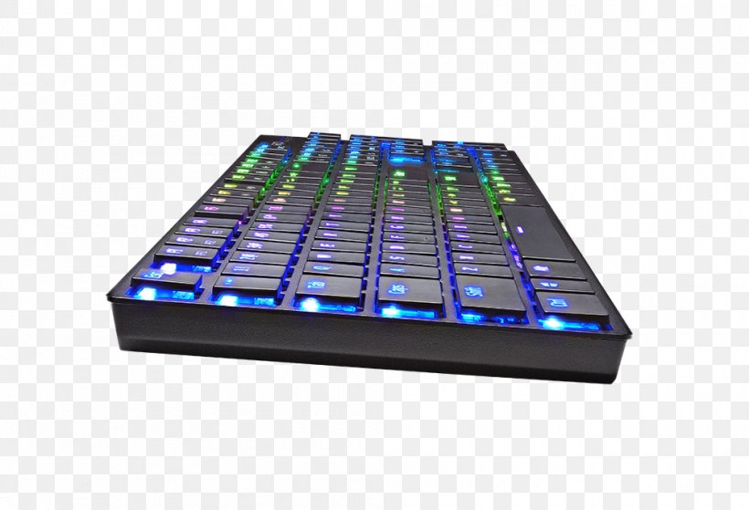 Computer Keyboard Gaming Keypad Electrical Switches RGB Color Model Trackball, PNG, 1000x682px, Computer Keyboard, Backlight, Blue, Color, Electrical Switches Download Free