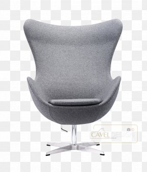 Light Grey - Office & Desk Chairs Egg Plastic Industrial Design PNG