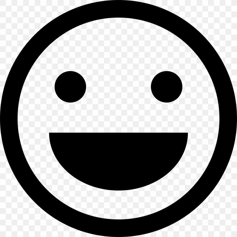 Smiley, PNG, 980x980px, Smiley, Area, Black And White, Com, Computer Software Download Free