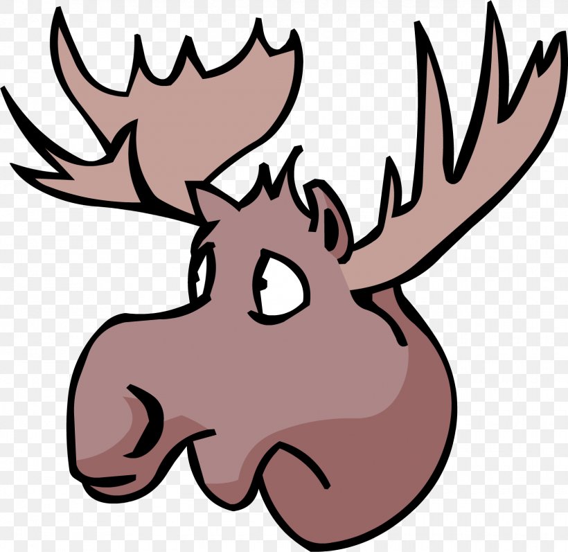 Moose White-tailed Deer Antler Clip Art, PNG, 1625x1580px, Moose, Animal, Antler, Artwork, Deer Download Free