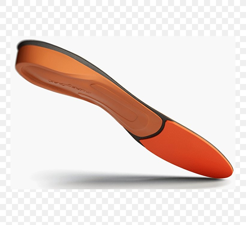 Shoe Insert Superfeet Insoles Foot Orthotics, PNG, 750x750px, Shoe, Foot, Footwear, Orange, Orthopaedics Download Free