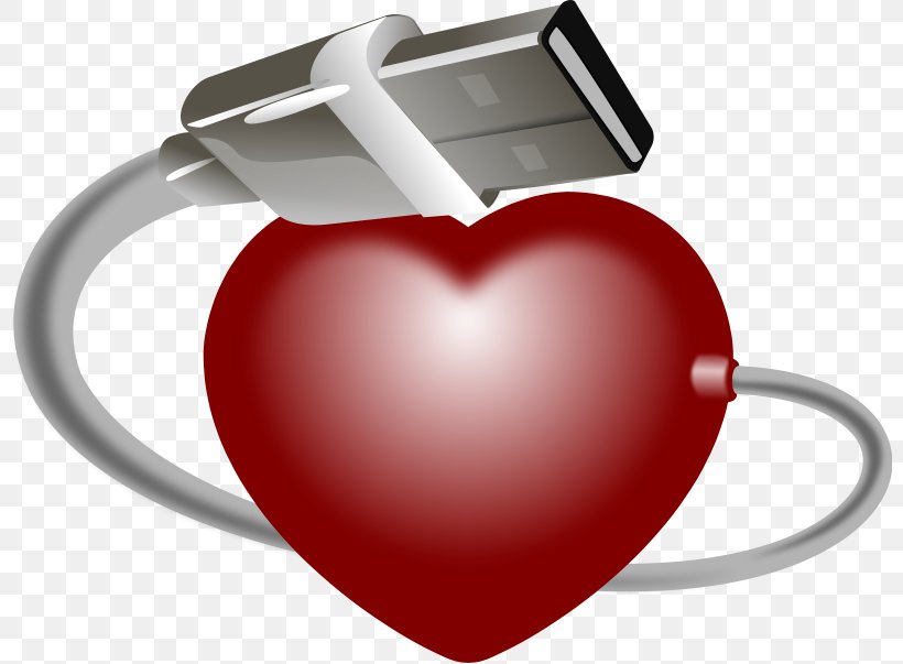 USB Flash Drive Heart Computer Data Storage Clip Art, PNG, 800x603px, Watercolor, Cartoon, Flower, Frame, Heart Download Free