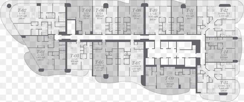 Brickell Flatiron Floor Plan Flatiron Building Trump International Hotel & Tower® Chicago, PNG, 3000x1265px, Floor Plan, Architecture, Brickell, Building, Drawing Download Free