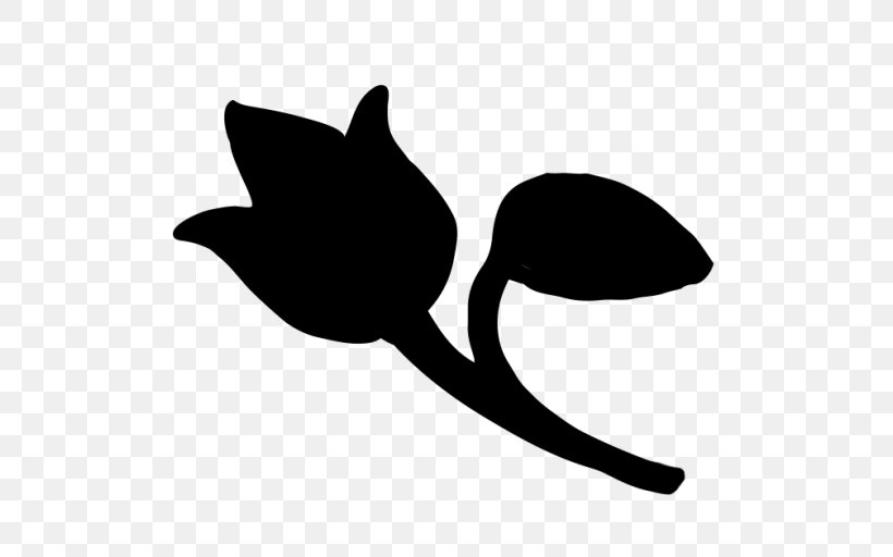 Clip Art Leaf Silhouette Line Black M, PNG, 512x512px, Leaf, Black M, Blackandwhite, Plant, Silhouette Download Free