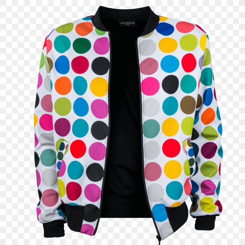 Polka Dot Sleeve Outerwear Jacket, PNG, 2000x2000px, Polka Dot, Jacket, Outerwear, Polka, Sleeve Download Free