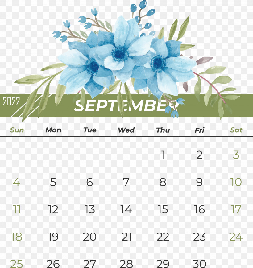 Floral Design, PNG, 2900x3074px, Calendar, Drawing, Floral Design, Flower, Line Download Free