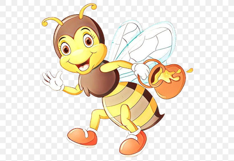 Bumblebee, PNG, 546x563px, Cartoon, Bee, Bumblebee, Honeybee, Insect Download Free