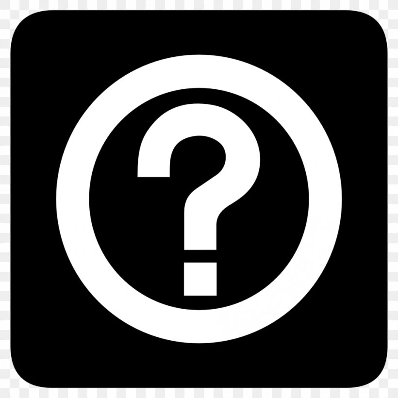 Question Mark Symbol Clip Art, PNG, 958x958px, Question Mark, Brand, Drawing, Information, Logo Download Free