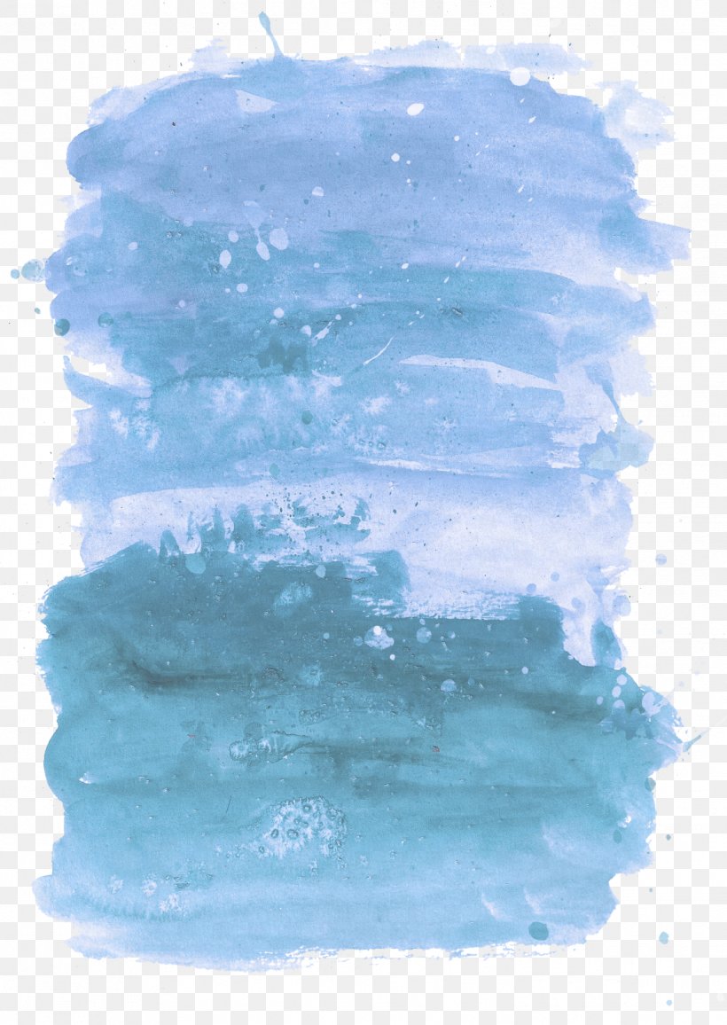 Blue Aqua Turquoise Water Watercolor Paint, PNG, 1134x1600px, Blue, Aqua, Cloud, Paint, Sky Download Free
