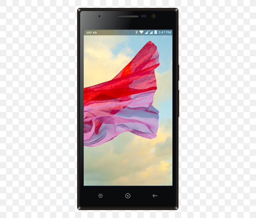 Lyf Wind 4S Smartphone Display Device Voice Over LTE, PNG, 600x700px, Lyf, Communication Device, Computer Monitor, Display Device, Electronic Device Download Free