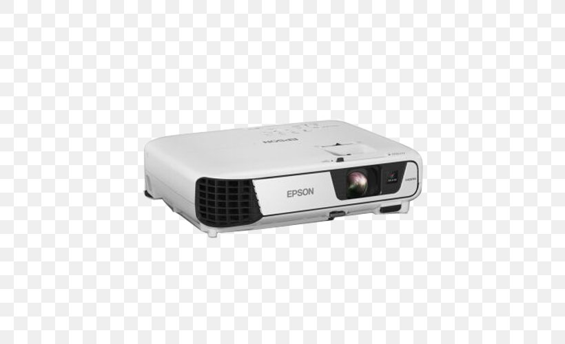 Video Projector 3LCD Digital Light Processing Epson, PNG, 500x500px, Video Projector, Brightness, Color, Digital Light Processing, Display Resolution Download Free