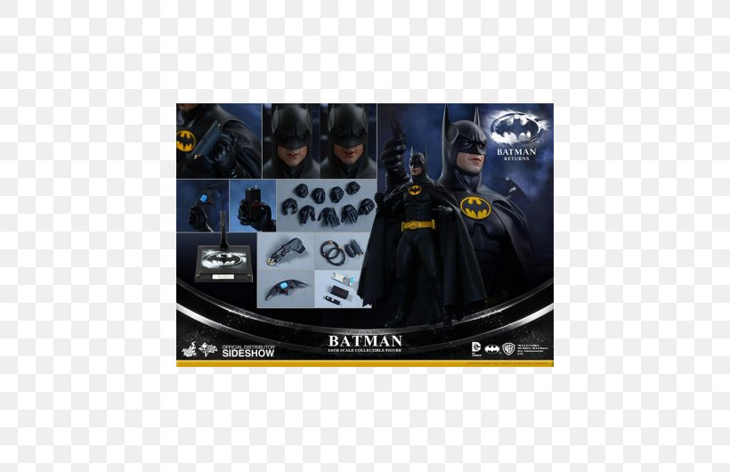 Batman Hot Toys Limited Action & Toy Figures 1:6 Scale Modeling, PNG, 530x530px, 16 Scale Modeling, Batman, Action Toy Figures, Batman Action Figures, Batman Returns Download Free